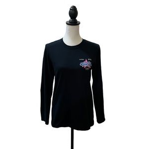 ⭐️Gildan Softstyle, Lone Star Classic Logo, Navy, Long Sleeve Tee, size Small⭐️